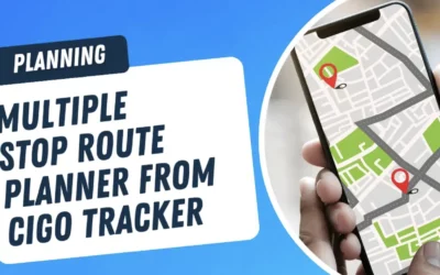 Multiple Stop Route Planner From Cigo Tracker